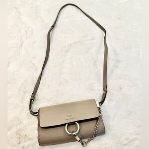 Chloe Mini Faye Leather Crossbody Bag